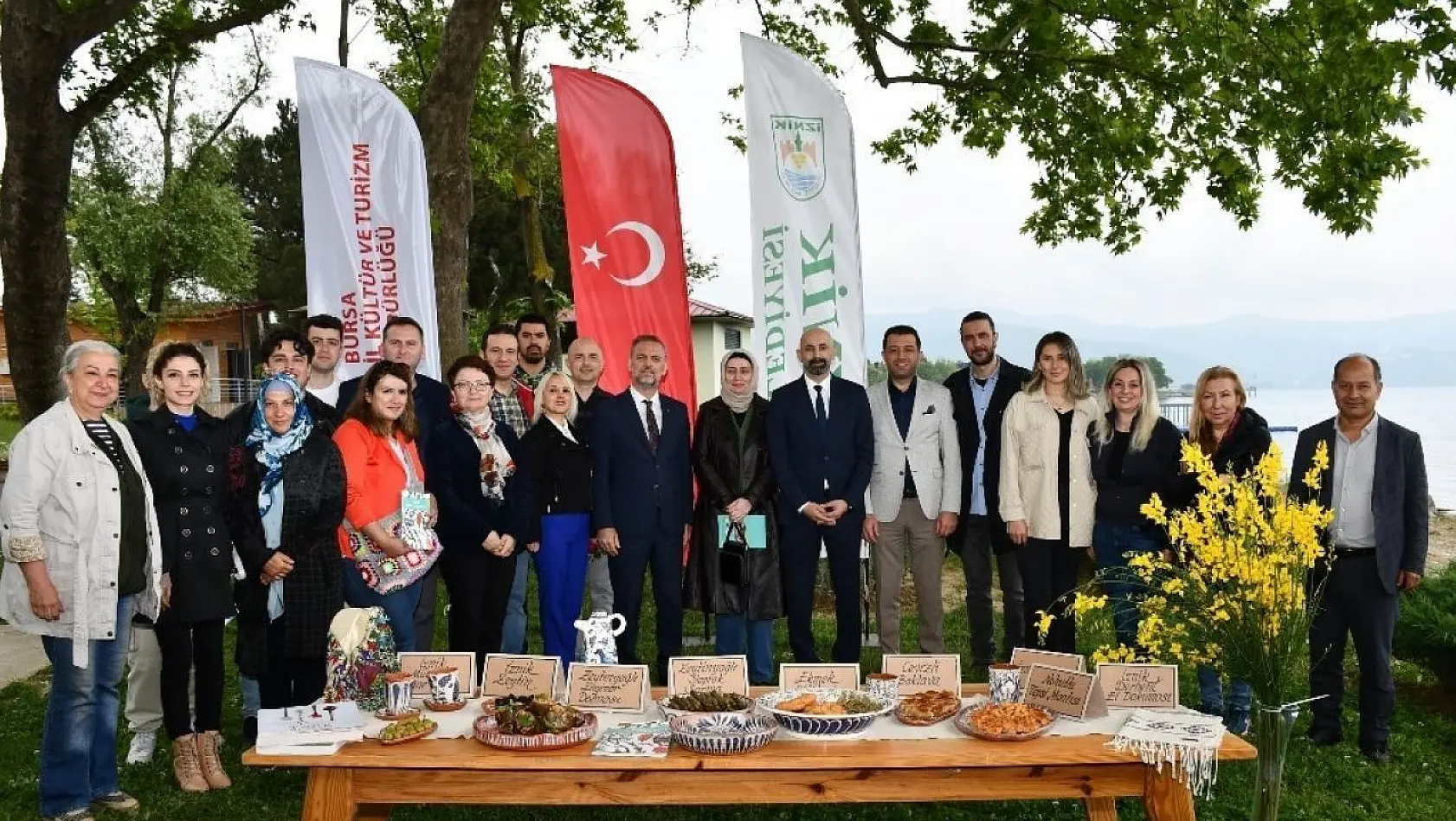 İznik Gölü'nde Türk Mutfağı Haftası kutlandı
