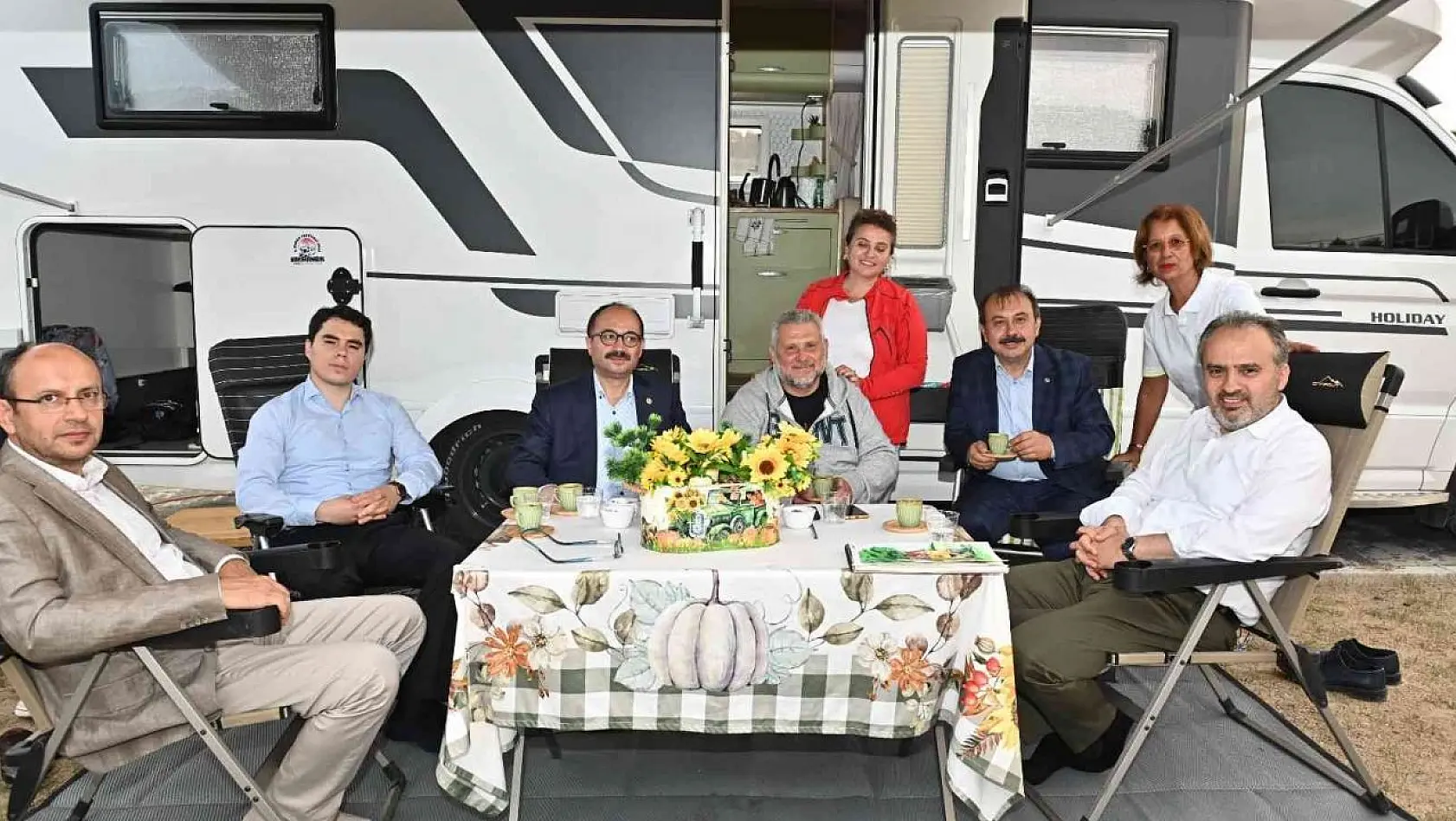 Kamp ve karavan tutkunları Bursa'da buluştu
