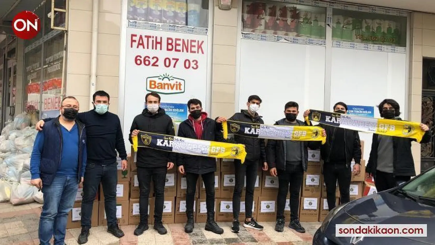 Karacabey Genç Fenerbahçeliler, 250 aileye gıda yardımı yaptı
