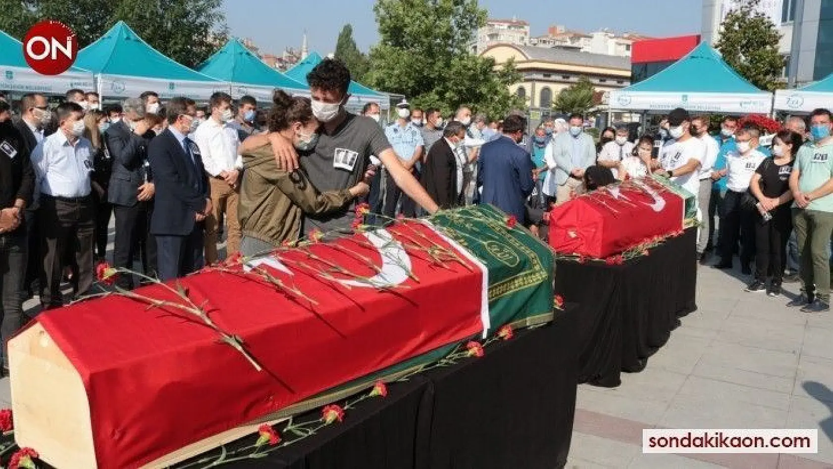 Kazada vefat eden BASKİ personelleri için tören düzenlendi