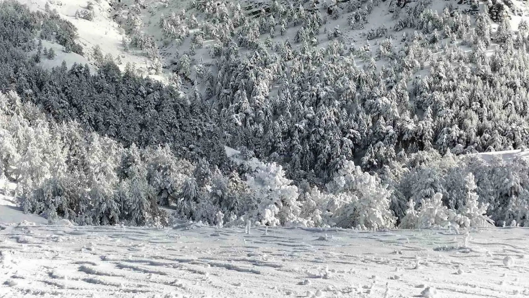 Kazdağları Milli Parkı kar yağışı nedeniyle geçici olarak ziyarete kapatıldı
