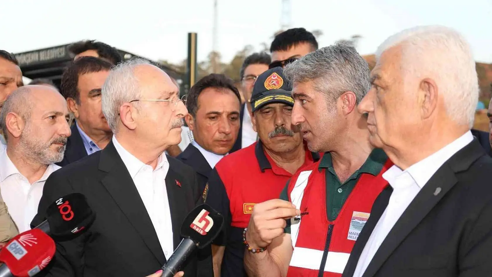 Kılıçdaroğlu'ndan Marmaris'e destek ziyareti