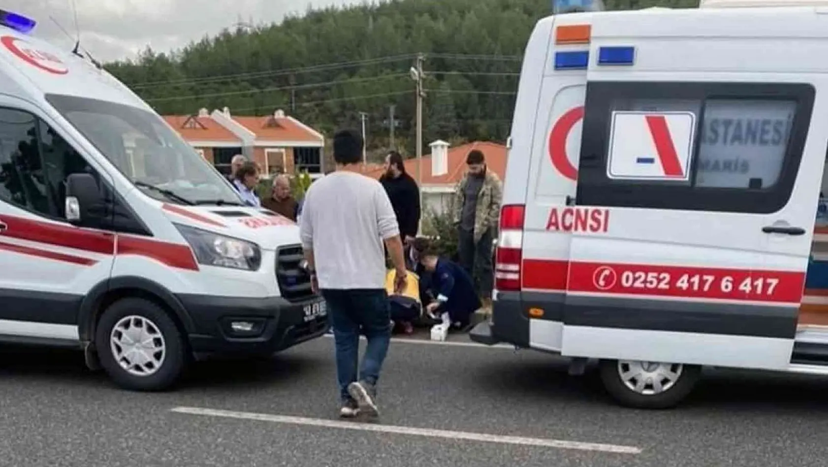 Kızılağaç'ta kaza: 1 yaralı