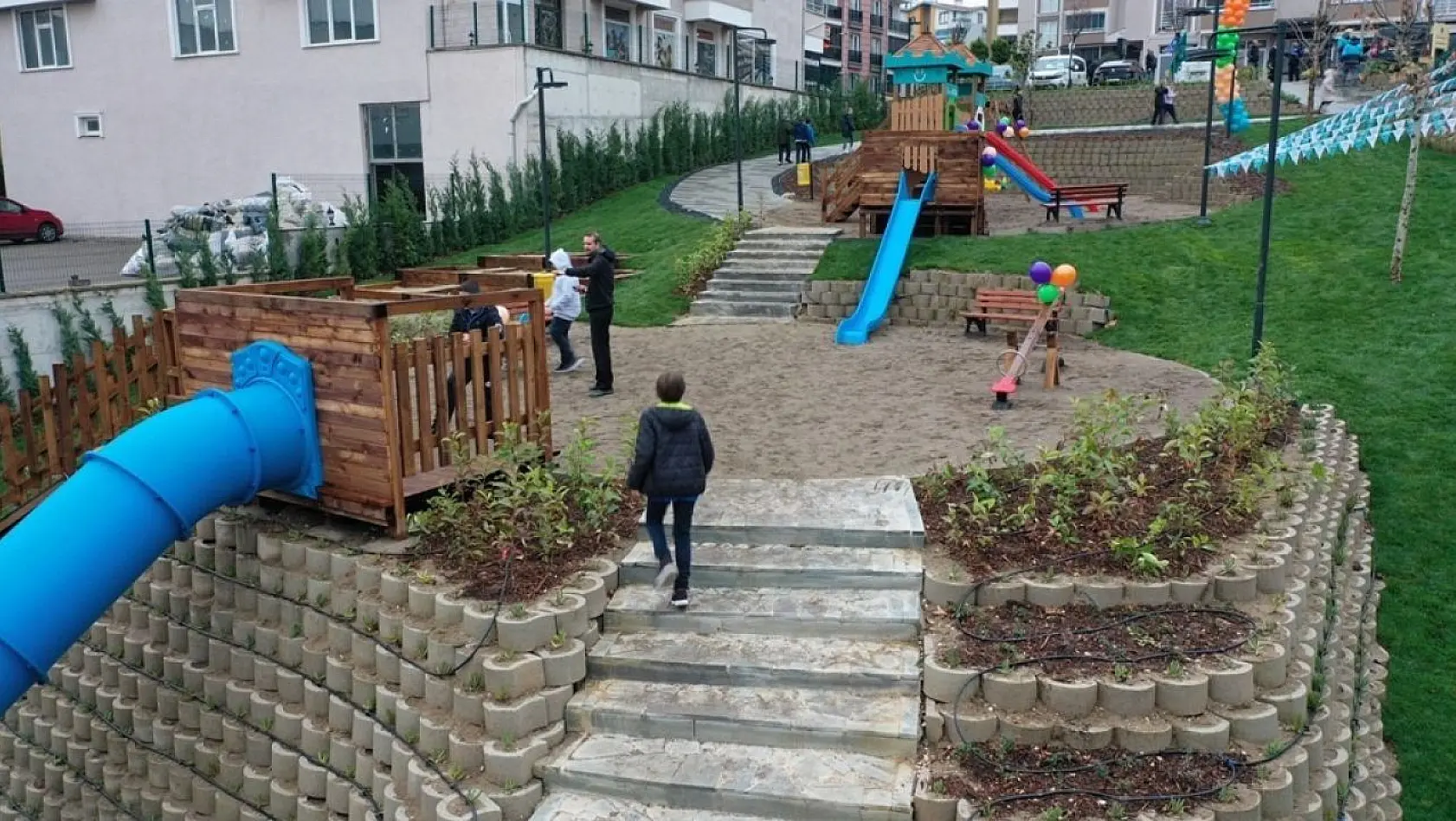 Kurtuluş Mahallesi'ne bir park daha kazandırıldı