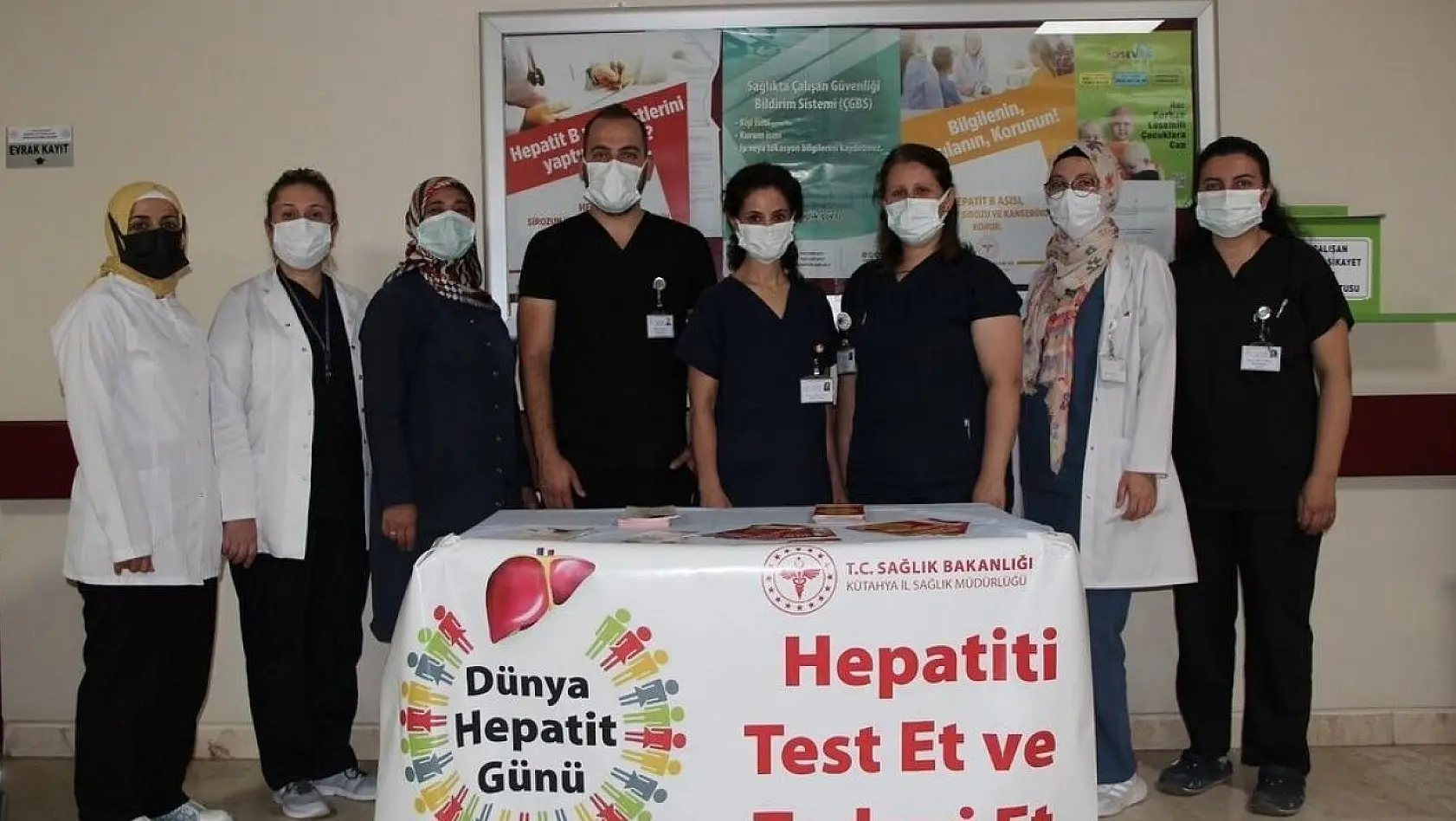 Kütahya'da 'Dünya Hepatit Günü' etkinlikleri