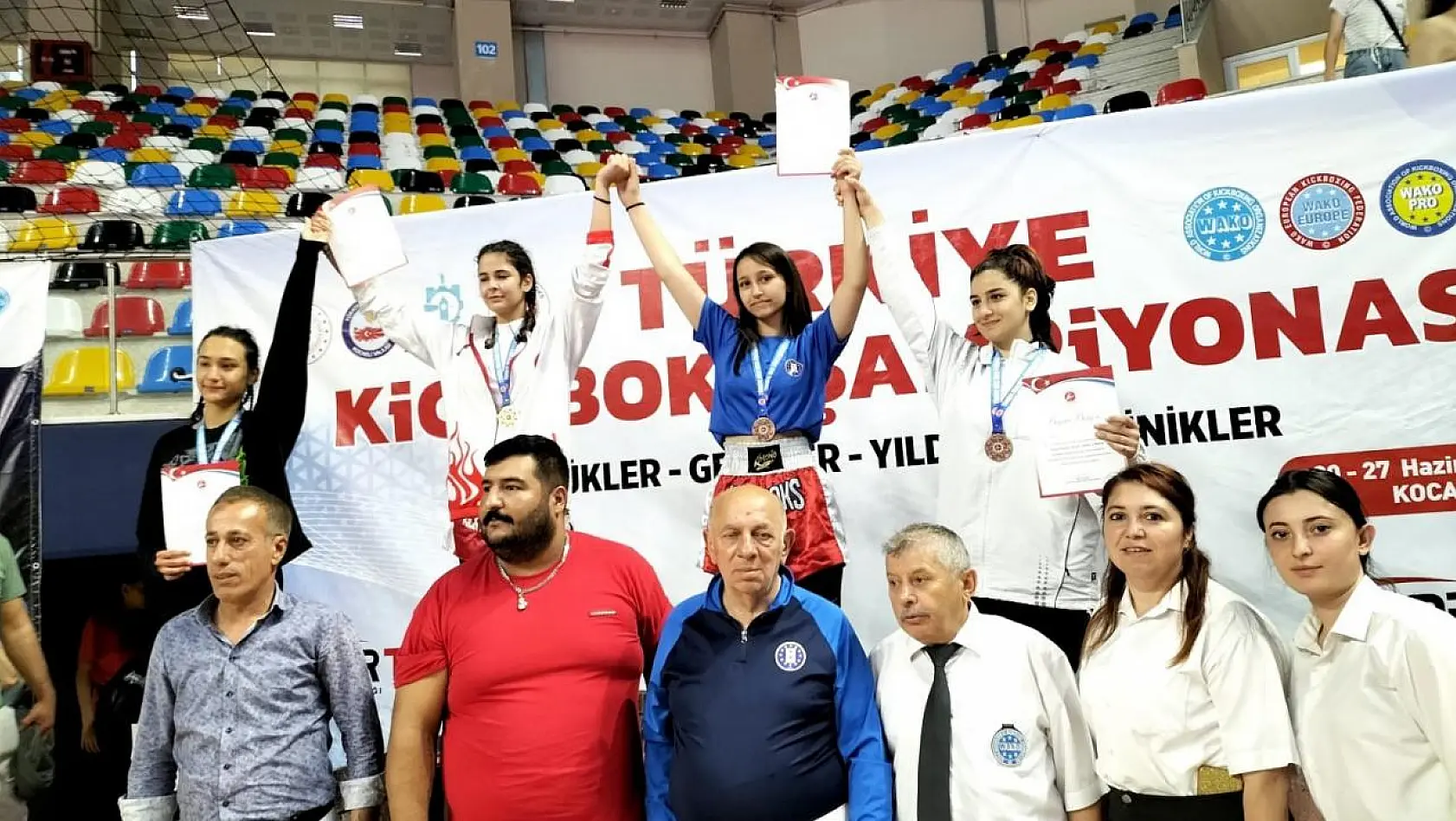 Kütahyalı Elif Kaya, Kick Boks'ta Türkiye üçüncüsü oldu