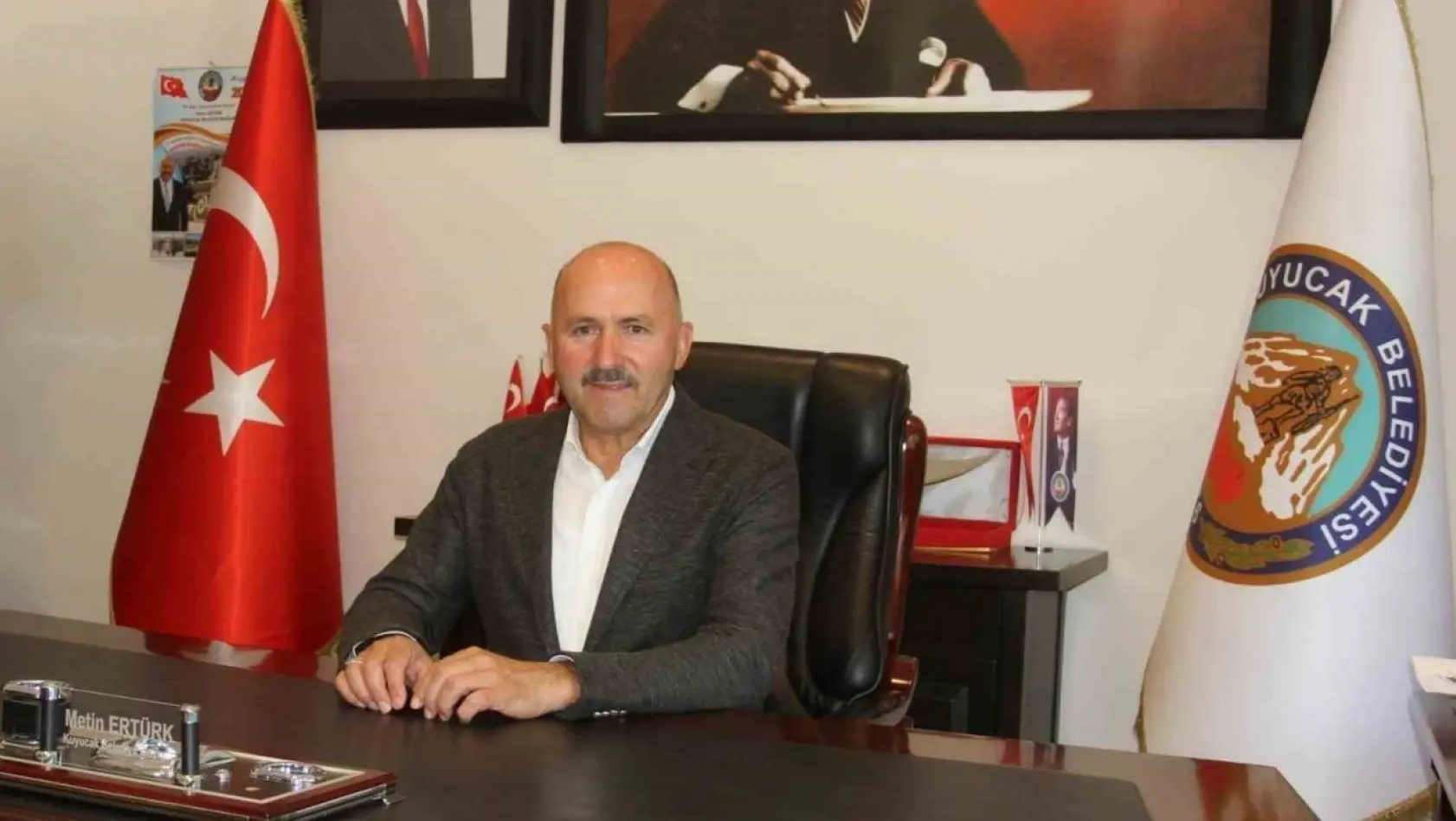Kuyucak Belediye Başkanı Ertürk'ten, son dakika istifası