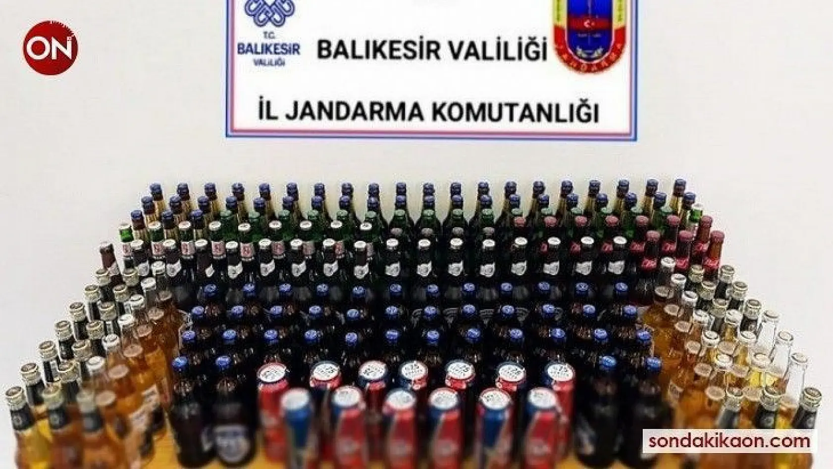 Marmara'da kaçak içki operasyonu