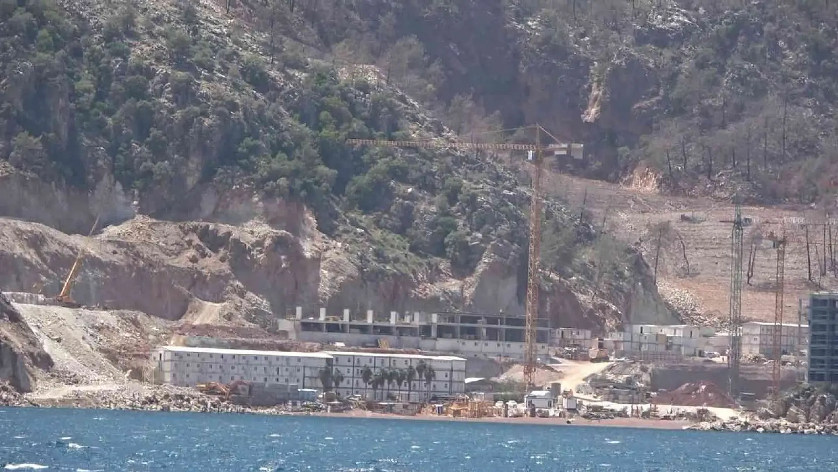 Marmaris Belediyesi'nden otel inşaatını son durumu ile ilgili açıklama