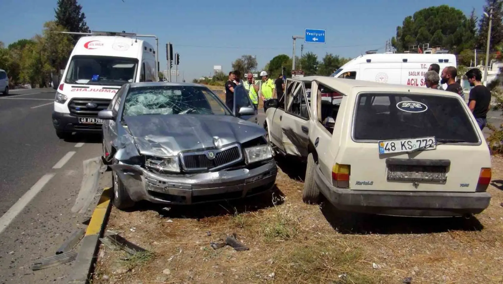Menteşe'de kaza: 6 yaralı