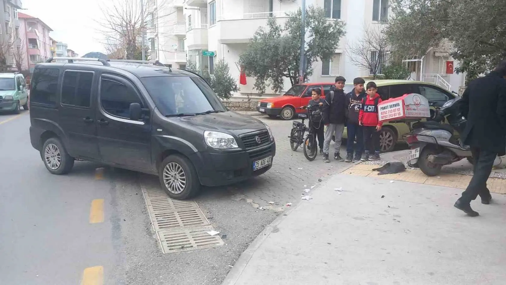 Menteşe'de trafik kazası: 1 yaralı