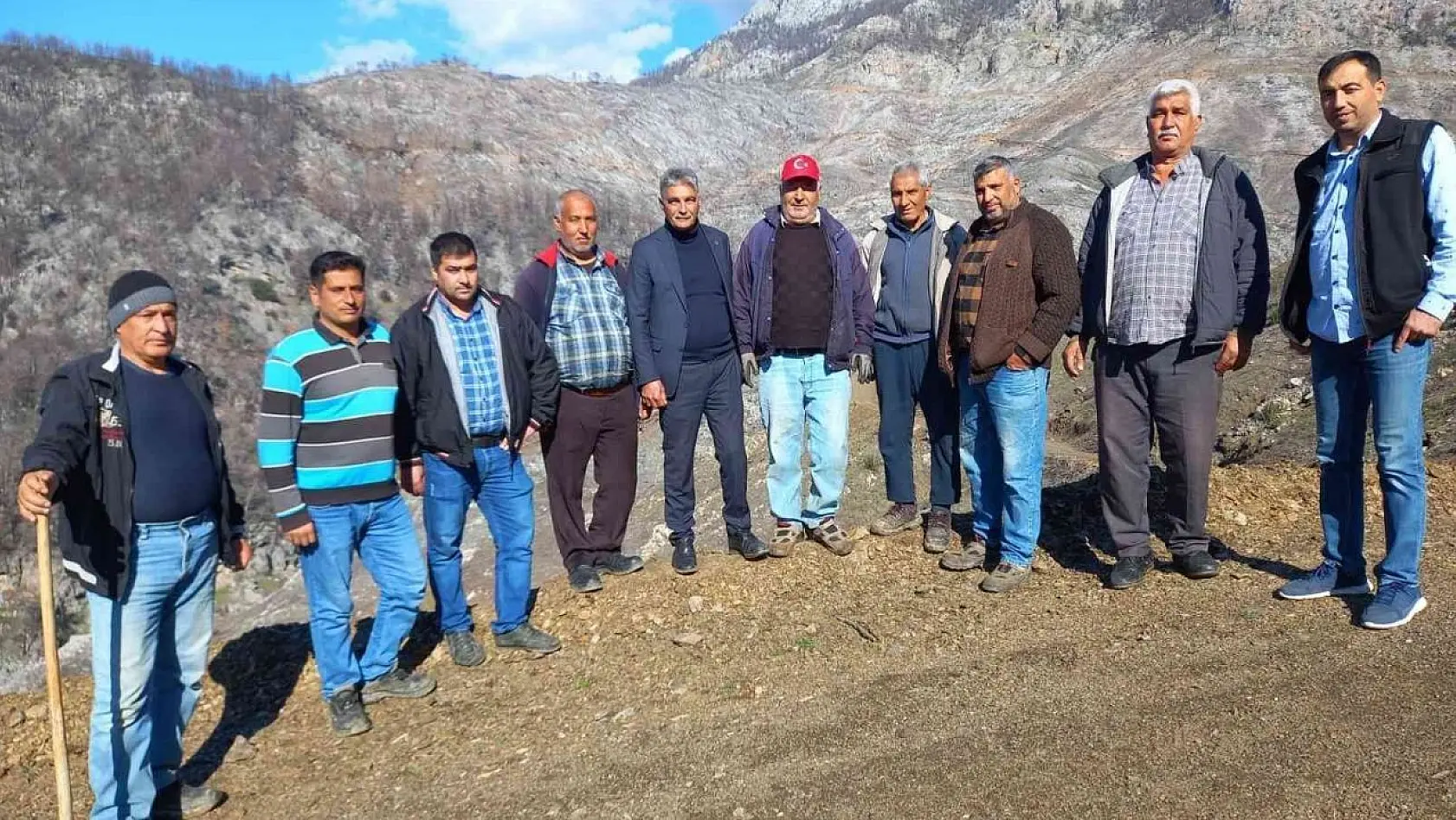MHP Köyceğiz İlçe Teşkilatı Kızılçam Tohumu ekim faaliyetine katıldı