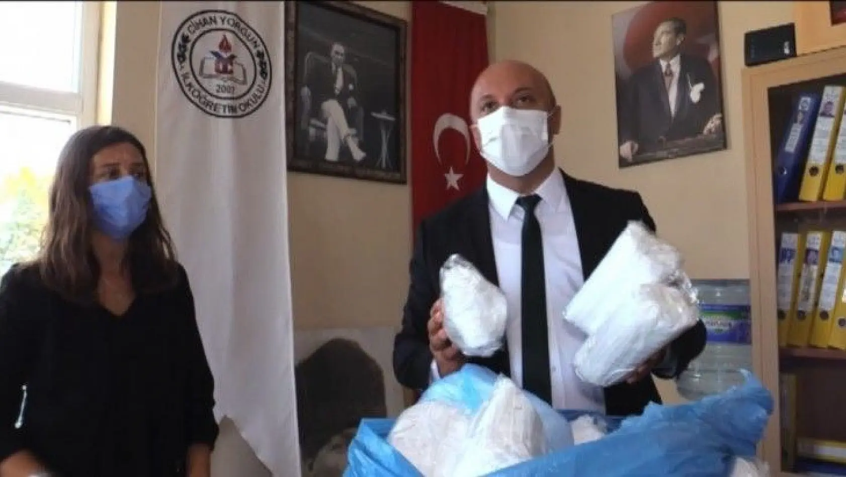 Milli Eğitim Müdürü Bahadır'dan Altınova'daki okullara ani pandemi denetimi