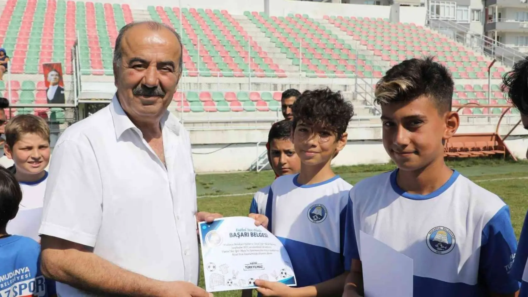 Mudanya Yaz Spor Okullarında sertifika sevinci