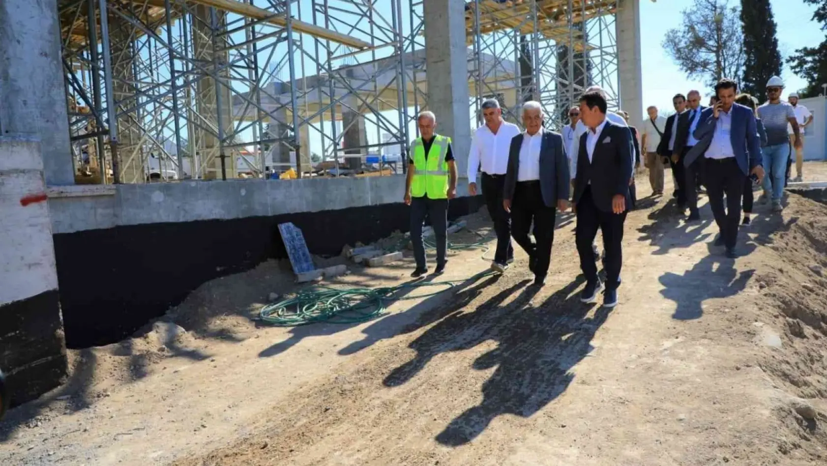Muğla Büyükşehir'in Bodrum'da altyapı projeleri hızla ilerliyor