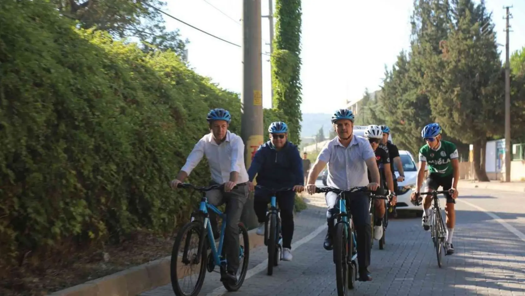 Muğla'da 'İşime bisiklet ile gidiyorum' etkinliği yapıldı