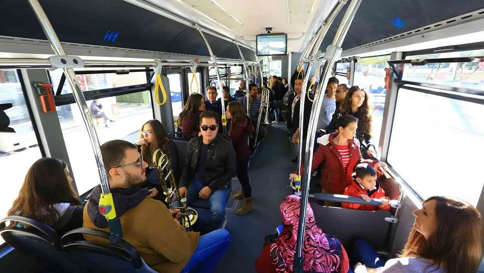 Muğla'da 2022 yılında otobüslerle 43 milyon 426 bin kişi taşındı