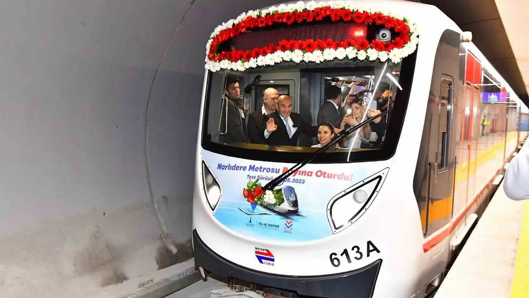Narlıdere Metrosu 24 Şubat'ta açılıyor