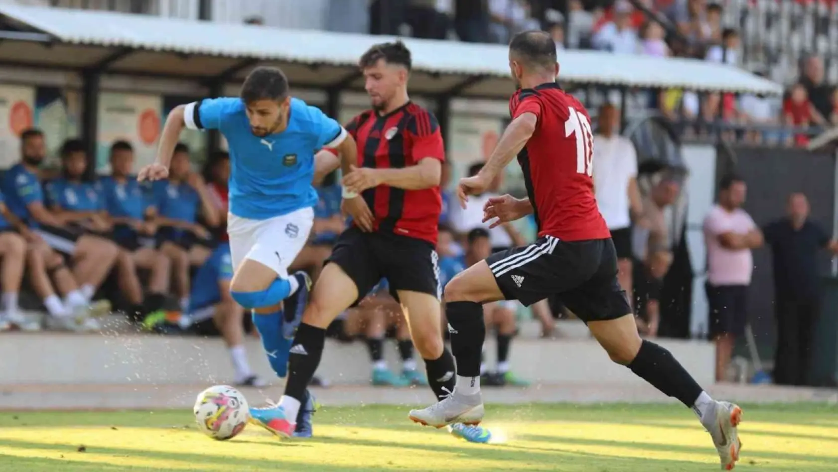 Nazilli Belediyespor ilk hazırlık maçında sahadan galibiyet ile ayrıldı