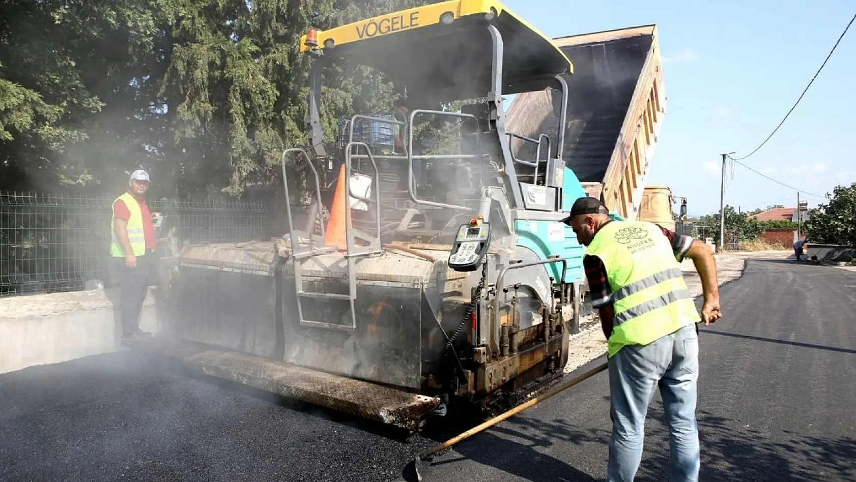 Nilüfer'de yol-asfalt seferberliği