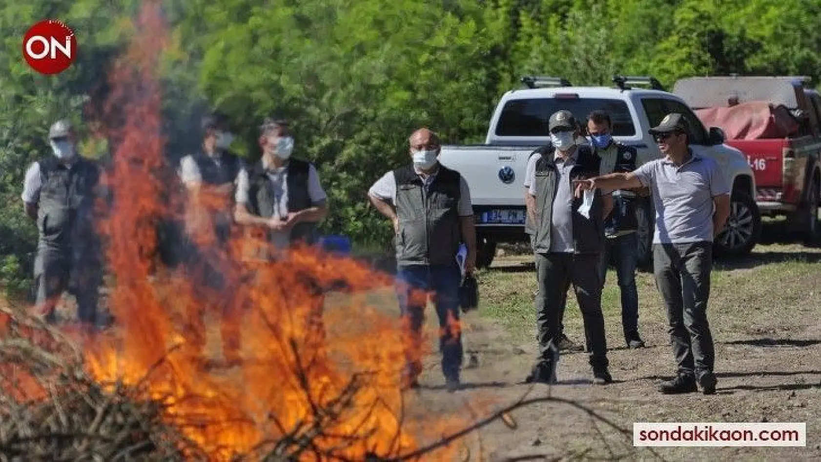 Orman bölgenin ateş savaşçıları mücadeleye hazır
