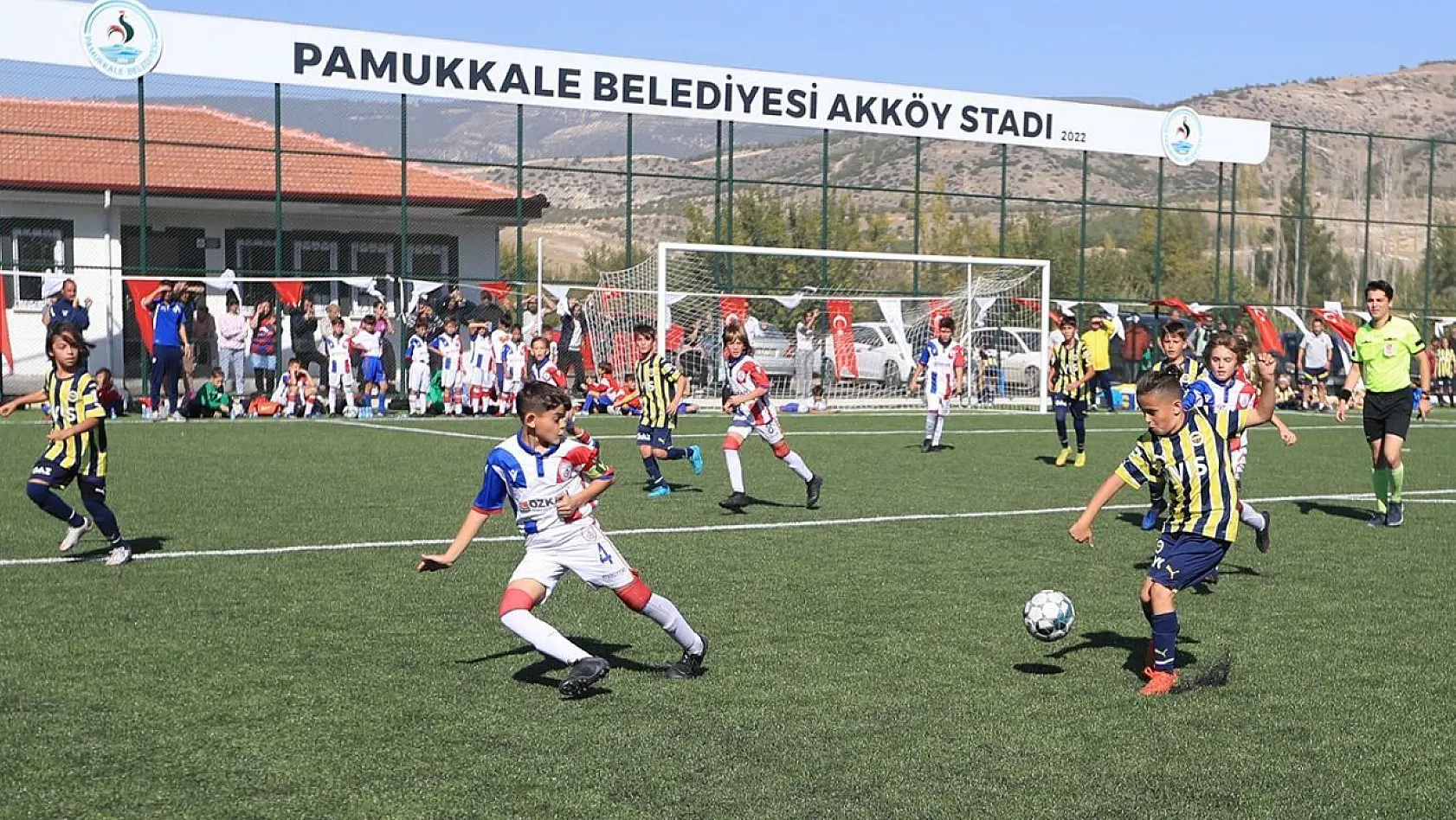 Pamukkale'de sporla dolu Cumhuriyet Bayramı yaşandı