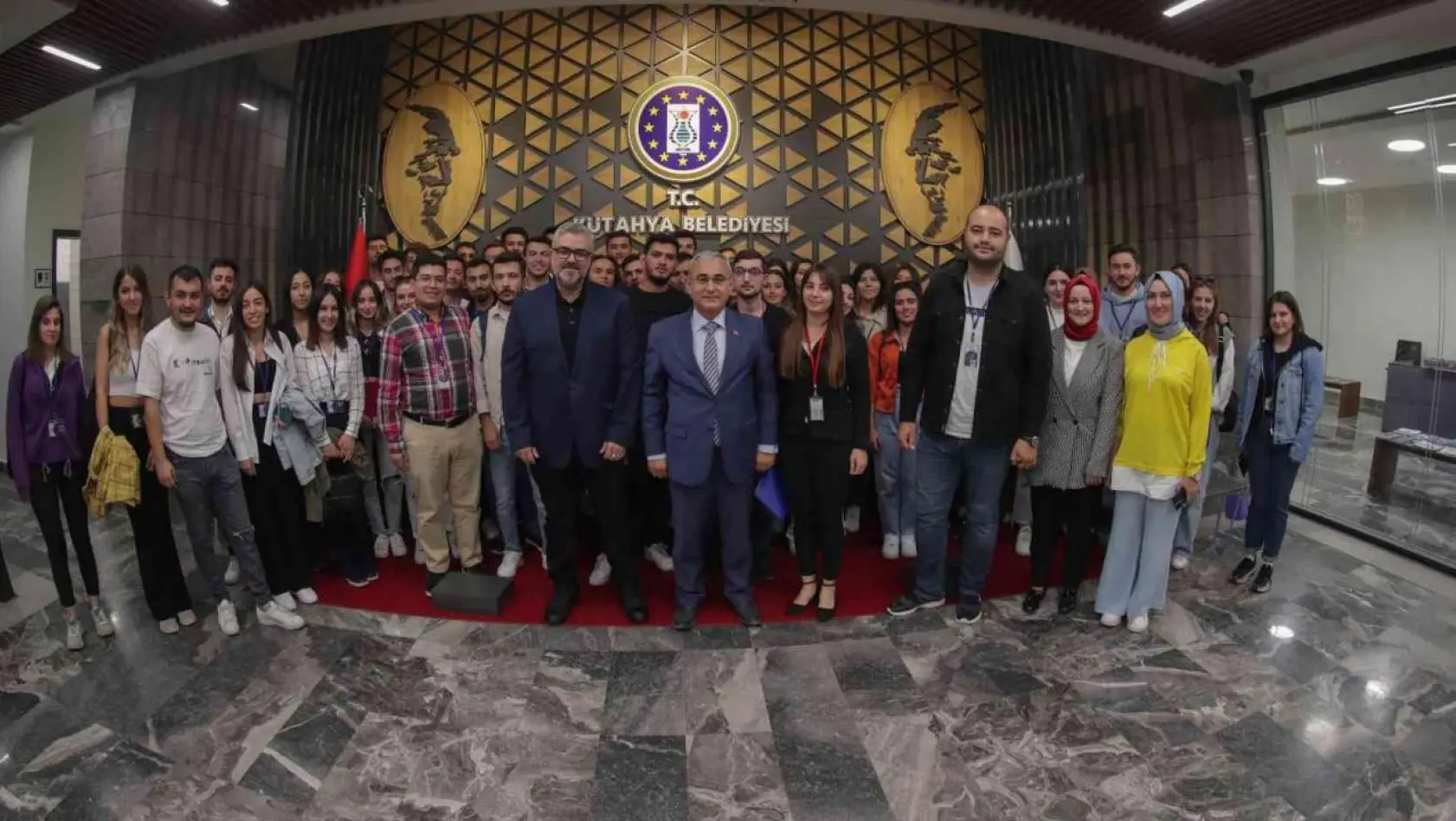 Süleyman Demirel Üniversitesi öğrencileri Kütahya'da