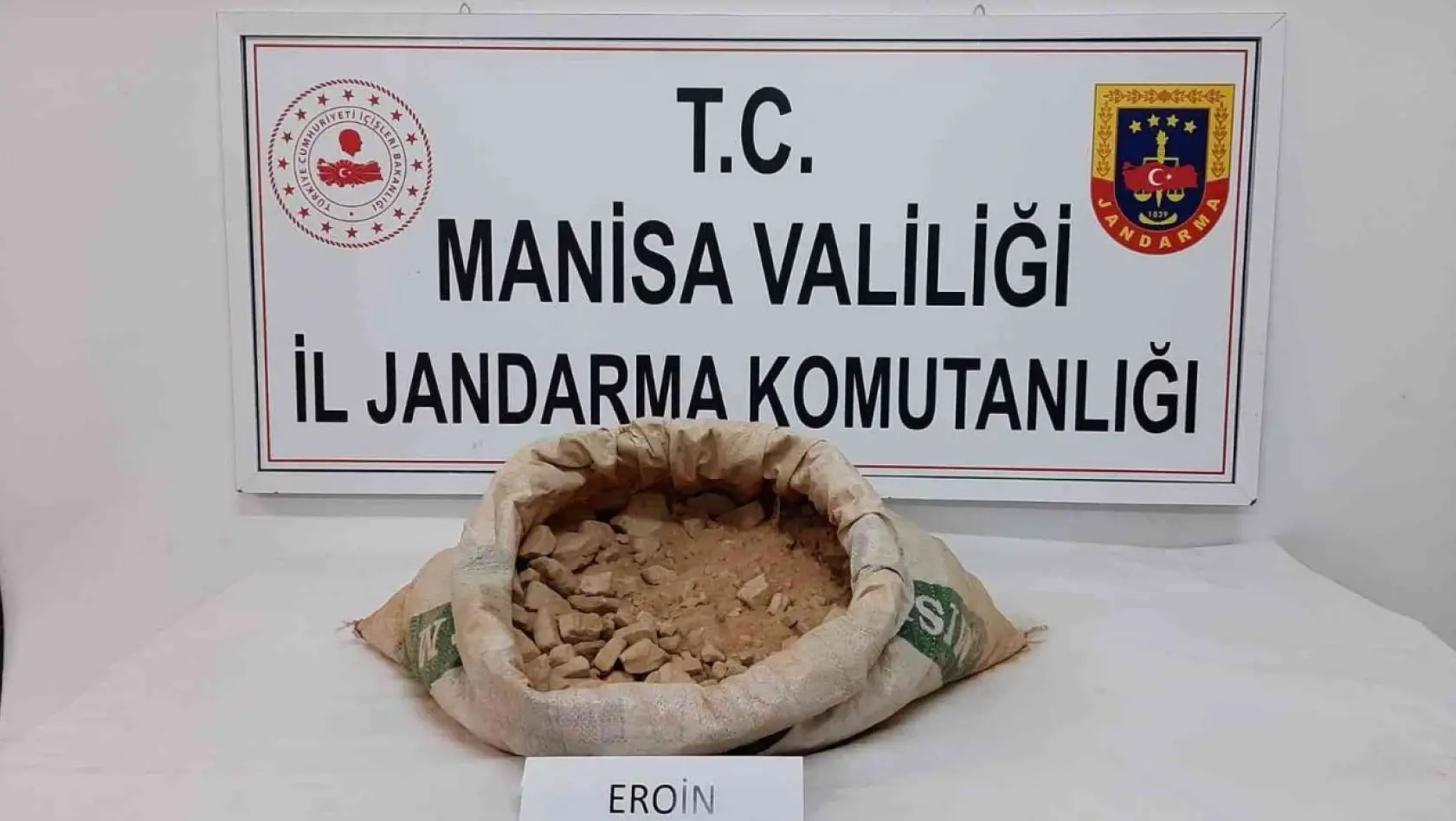 Turgutlu'da 14 kilo eroin ele geçirildi