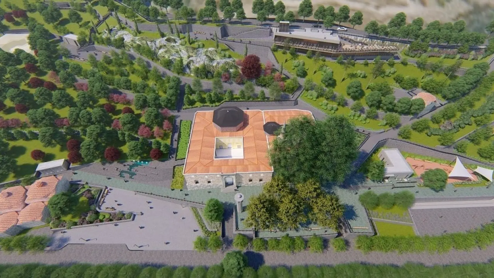 Ulucami ve Çevresi Millet Bahçesi Projesinin ihalesi yapıldı