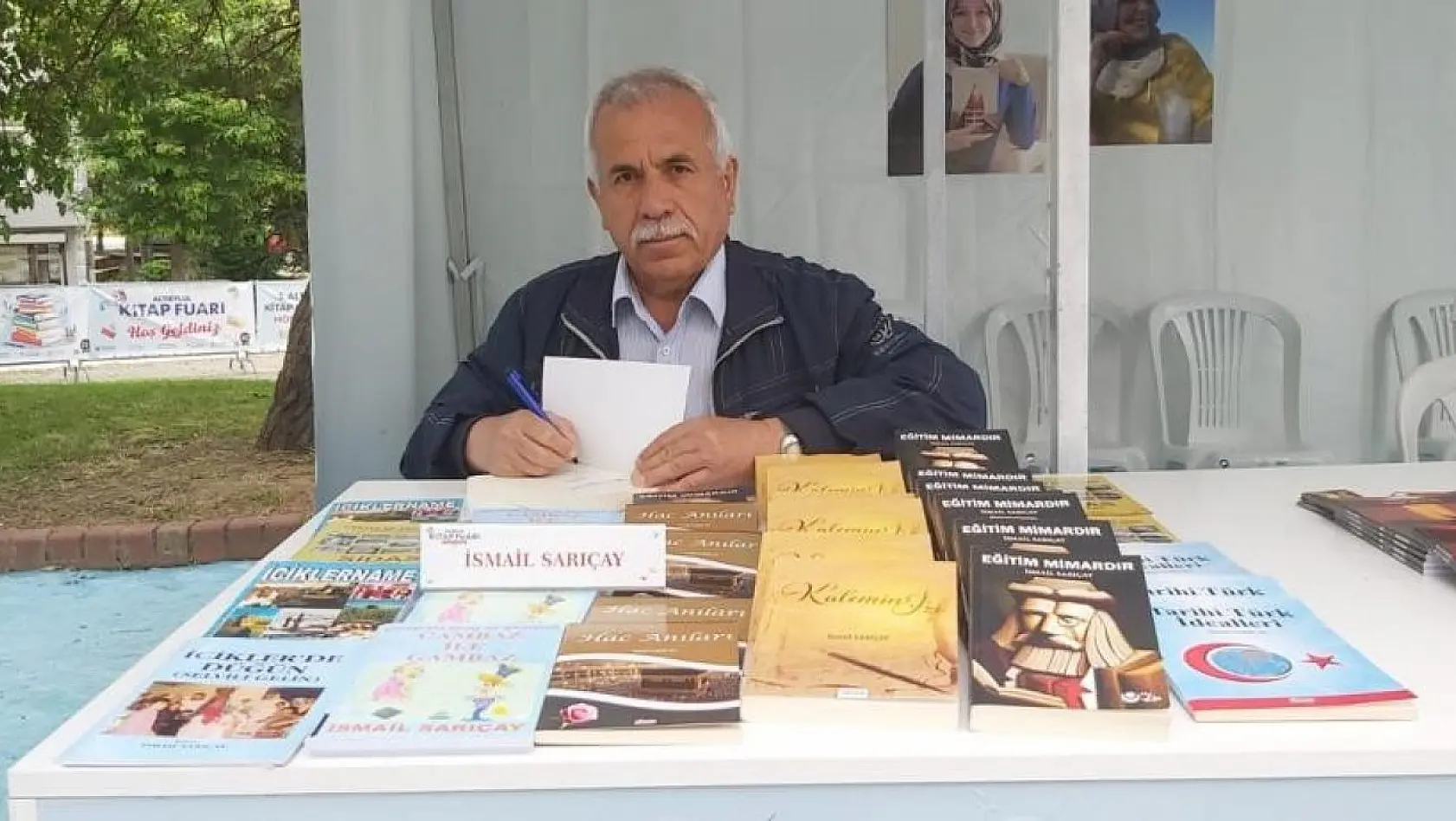 Yazar İsmail Sarıçay'dan yeni kitap 'Kalemin İzi'