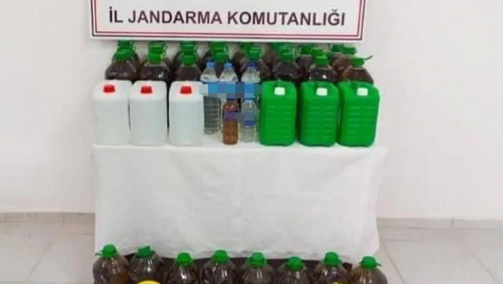 Erdek'te kaçak alkol ve sahte zeytinyağı üretenlere yönelik operasyon