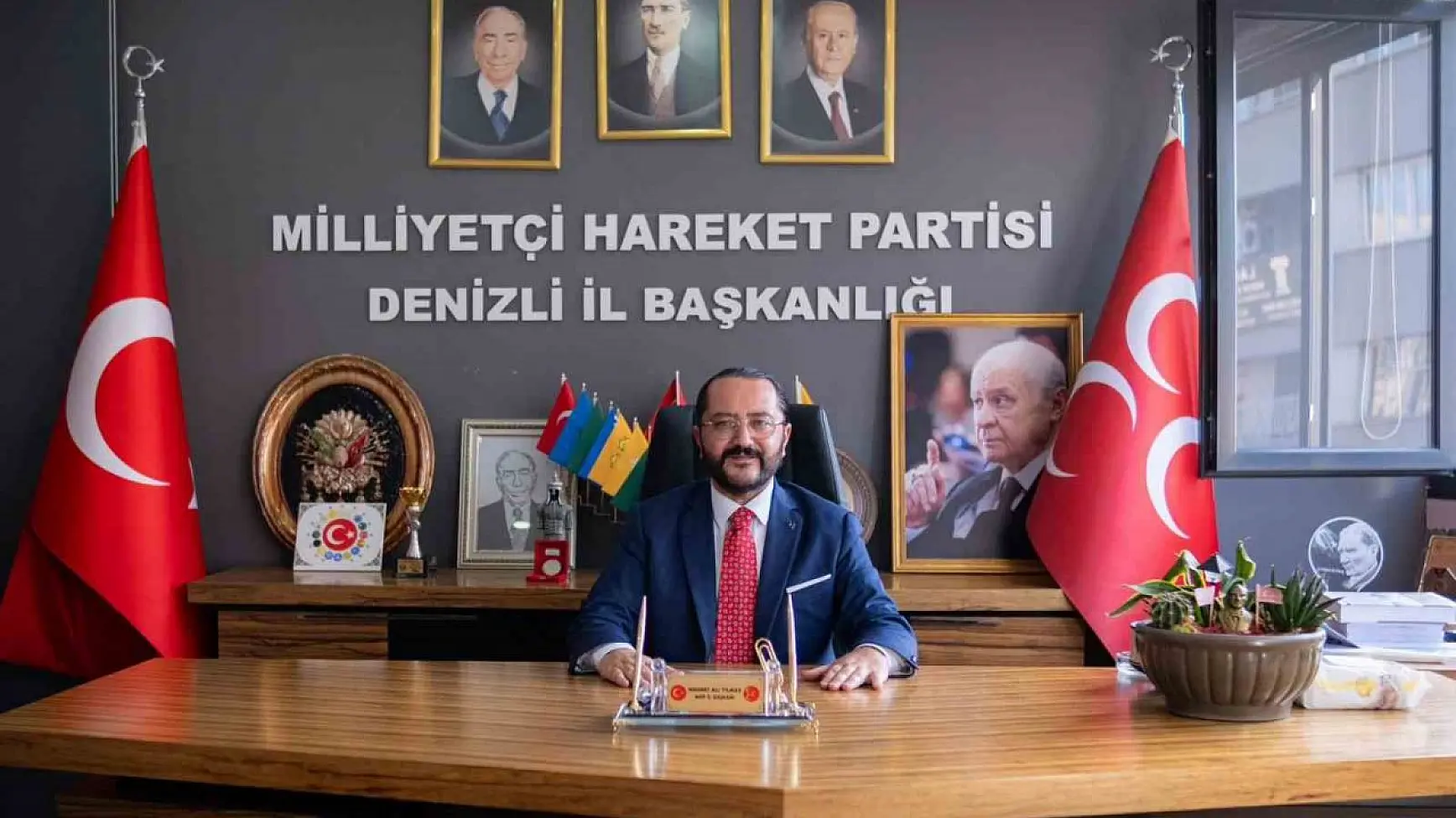 MHP İl Başkanı Yılmaz 'İstikrar için Pazar günü Türk ve Türkiye Yüzyılı güçlü bir ivme almalıdır'
