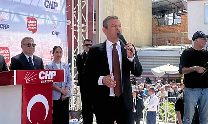 CHP Genel Başkanı Özel memleketi Manisa'nın Sarıgöl ilçesinde halka seslendi: 'Kimse istiyor diye kimseyle kavga etmem'