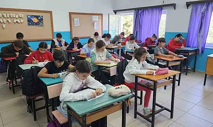 Muğla'da 6. ve 9. sınıflar için ikinci ortak sınavlar yapıldı
