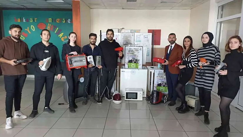 'Atık madem, geri dönüştür hemen' proje ilgi gördü