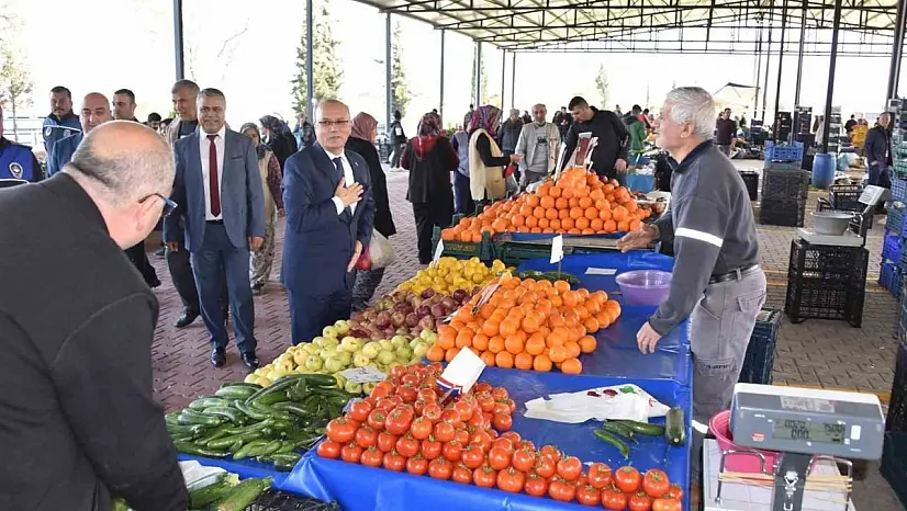 Başkan Kayda, hizmete giren yeni pazaryerlerini gezdi