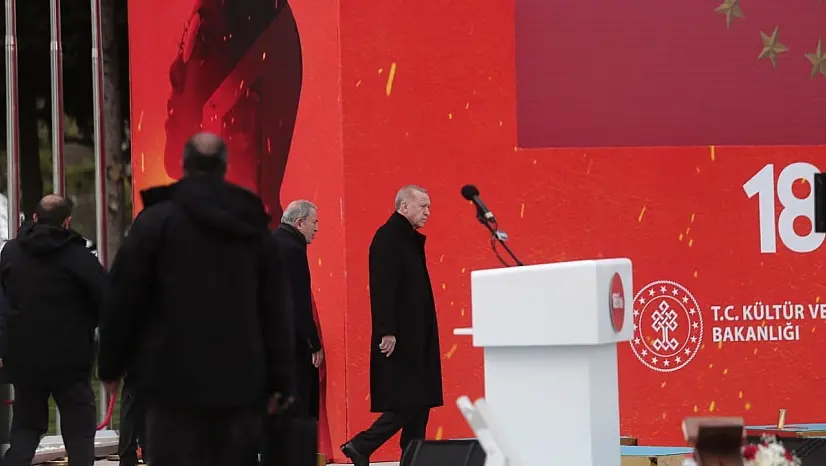 Cumhurbaşkanı Erdoğan'dan: 'Asrın felaketinin üstesinden Çanakkale Ruhu ile geleceğiz'
