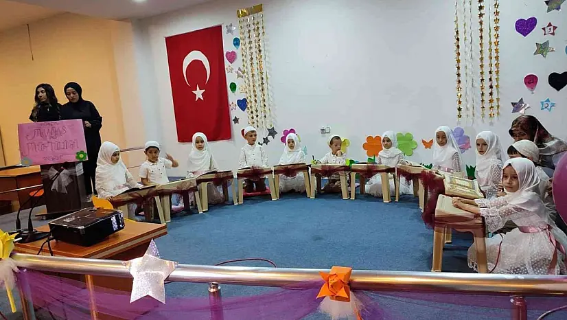Diyanet Çocuk Kreşi Öğrencileri mezun oldu