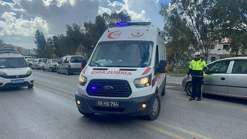 Söke'de otomobilin çarptığı şahıs ağır şekilde yaralandı