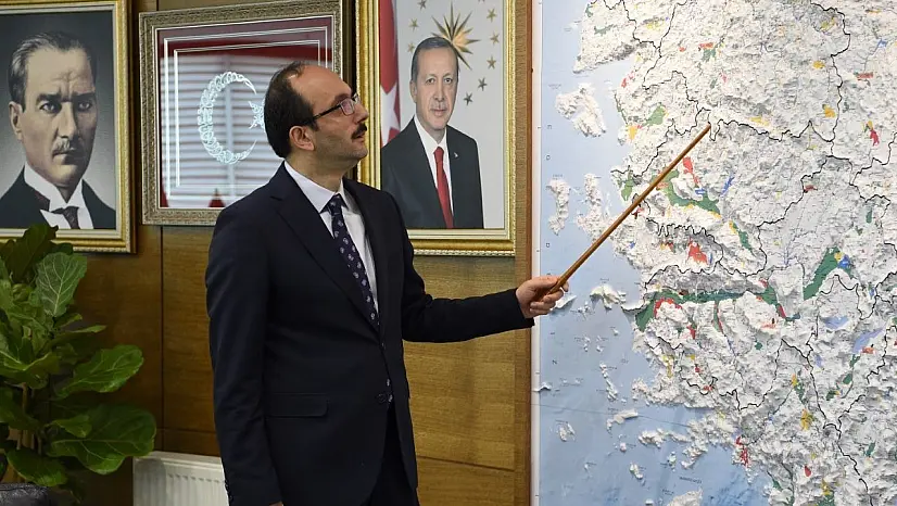 Susurluk Ümiteli barajında çalışmalar devam ediyor